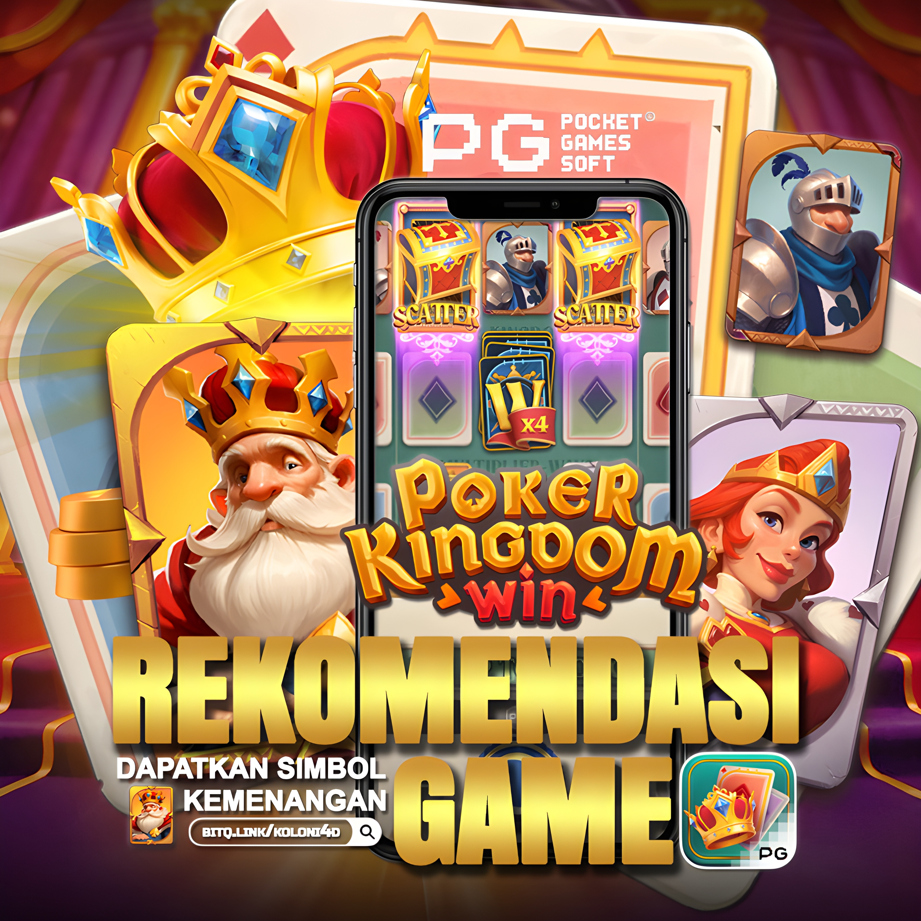 Gambar game Poker Kingdom Win dari PG Soft