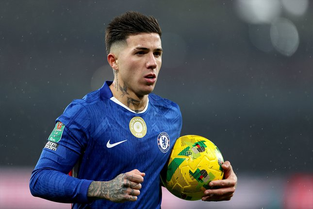 Gelandang Chelsea Enzo Fernandez