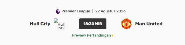 Jadwal Pertandingan