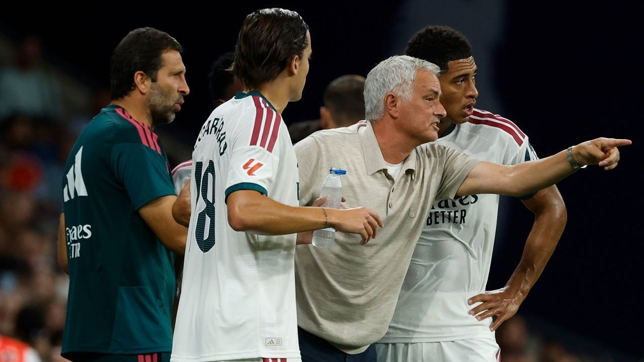 Jose Mourinho dan Jude Bellingham