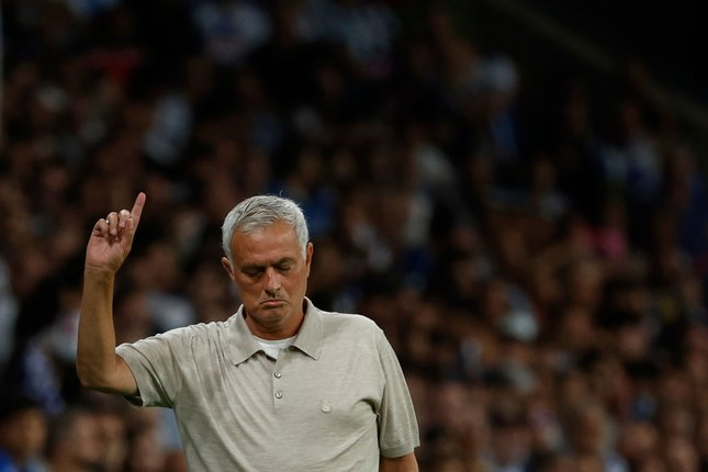 Selebrasi Jose Mourinho