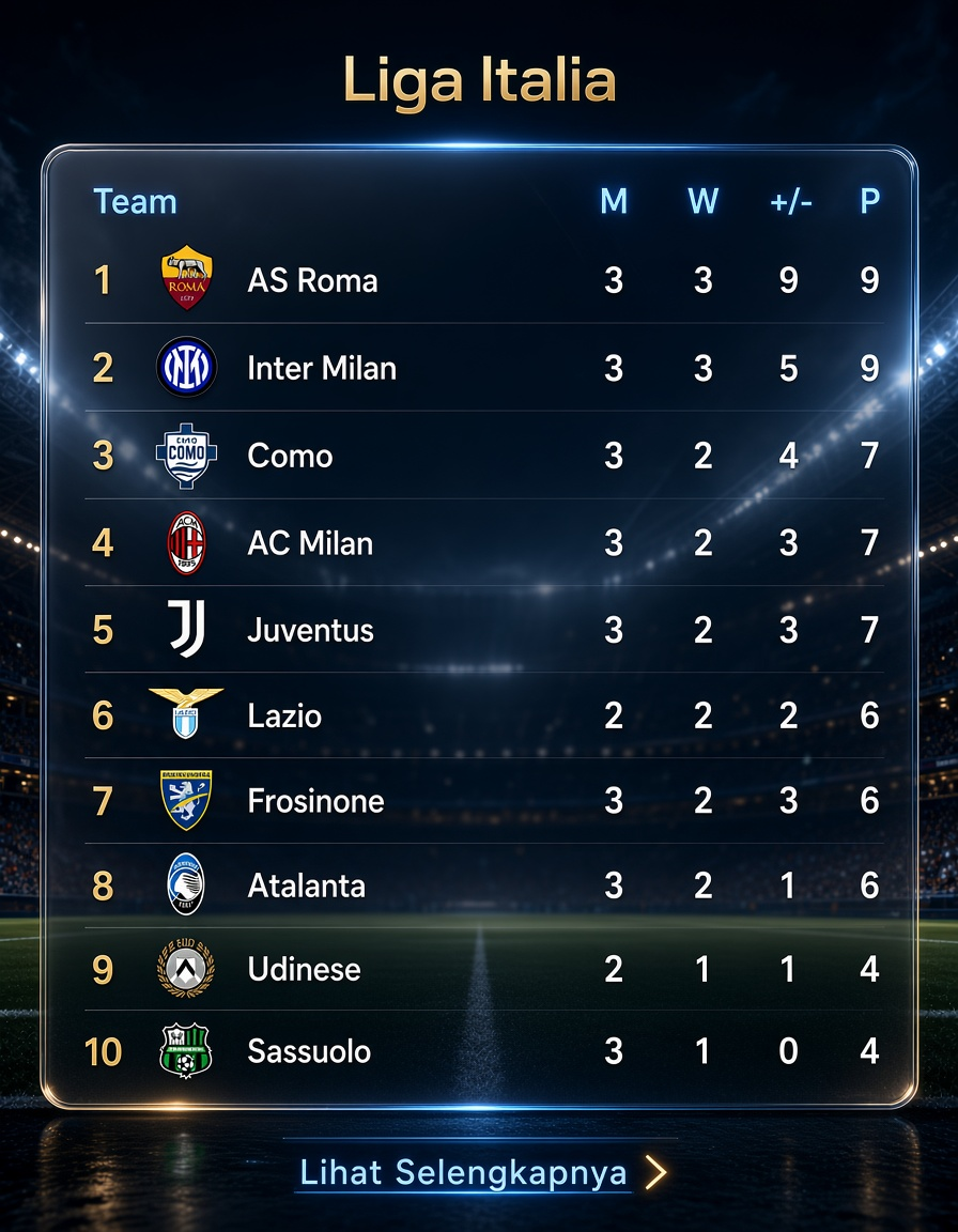 Klasemen Serie A