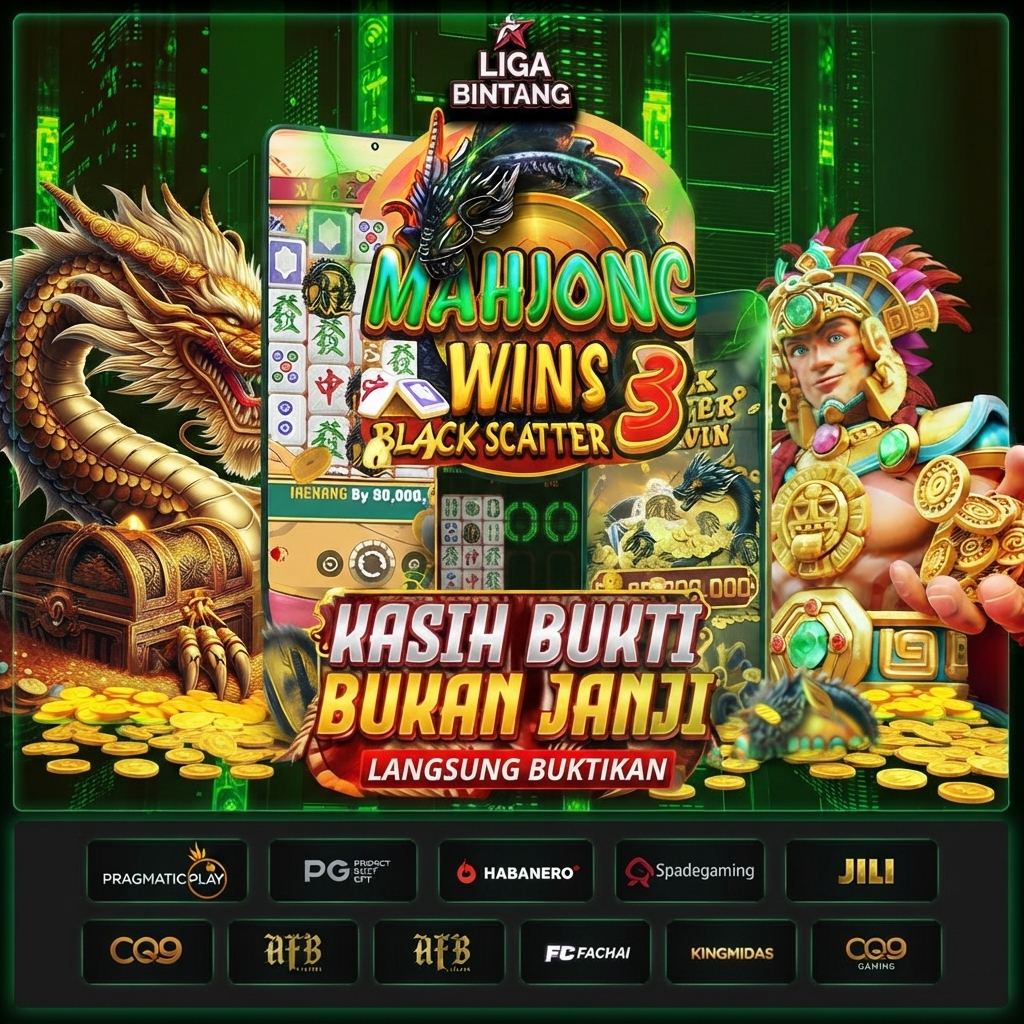Liga Bintang Banner Mahjong Wins 3